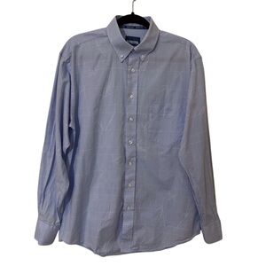 Resistol Size Small Blue Rodeo Gear Western Embossed Cotton Button Up Shirt